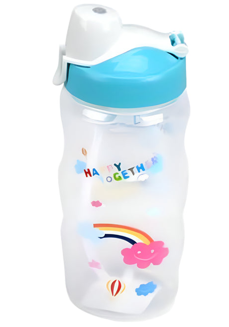 Water Bottle 350ml, With Straw