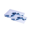 Serving Tray Plastic Blue (Set of 2)