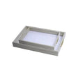 Serving Tray Plastic White (Set of 2)