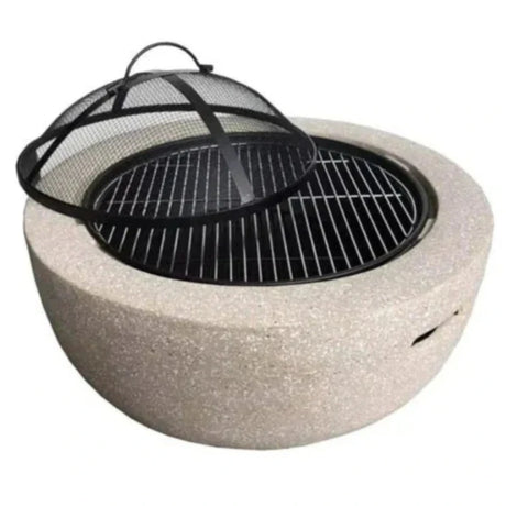 Net Cover BBQ Grill & Fire Bowl Large