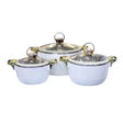 Hotpot Set White (Set of 3)