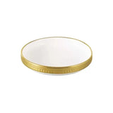 Deep Round Plate Golden 7"