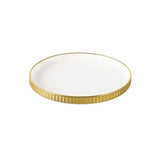 Round Plate Golden 8.5"