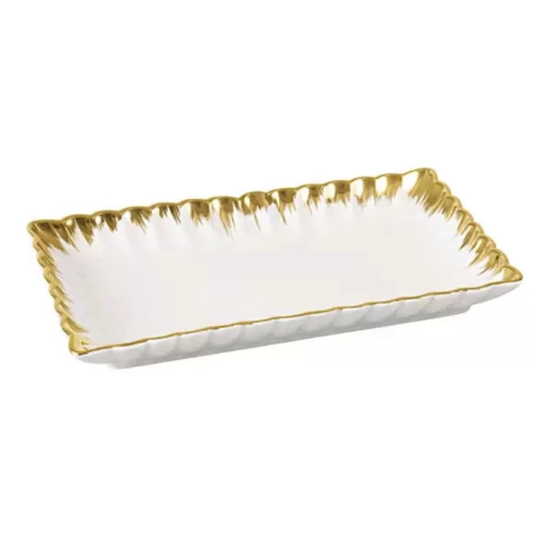 Brilliant Rectangle Plate 12"