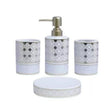 Bathroom Sets White (Set of 4pcs)