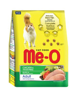 Me-O Adult Chicken & Vegetable Cat Food 450gm (Pack of 18)