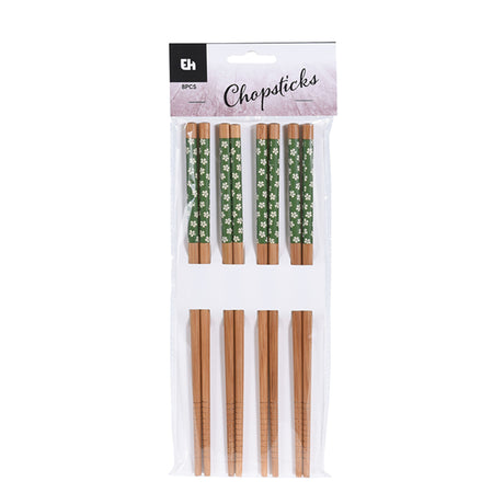 Chopsticks Bamboo (Set of 8 Pcs)