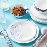 Corelle Indigo Speckle 18 Piece Dinner Set