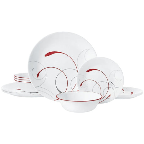 Corelle Splendor 18 Piece Dinner Set