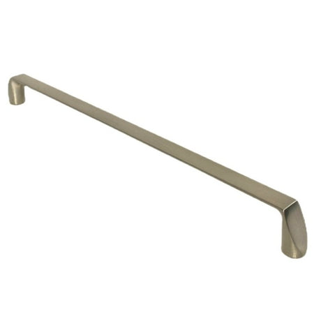 Wardrobe Handle 224mm Nickel Satin