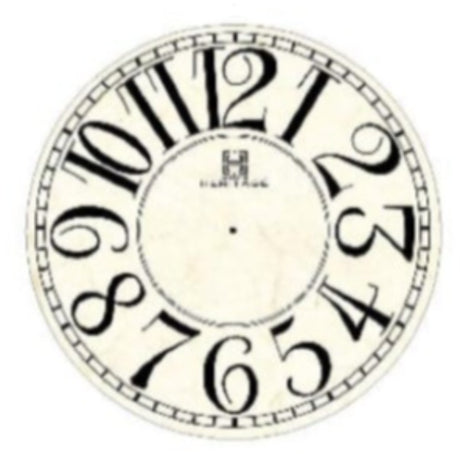 Heritage Ocean Wall Clock Brown