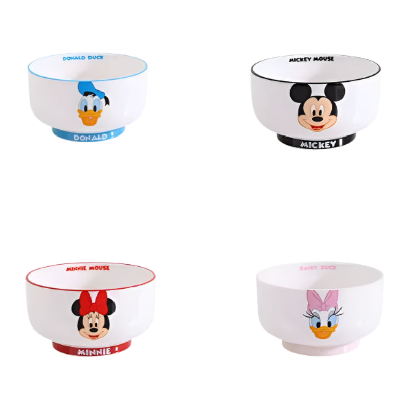 Disney Mickey & Friends Cereal Serving Bowl (Set of 4)