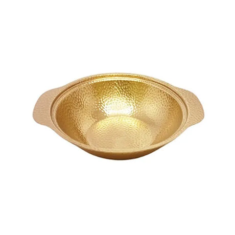 Snowflake Bowl Gold 24cm