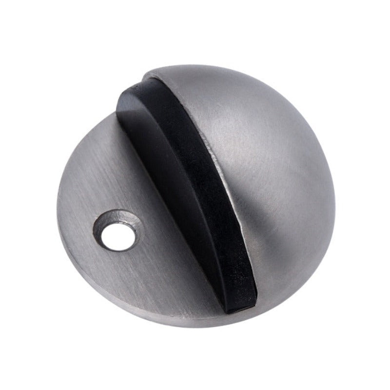 Oval Floor Mounted Door Stopper SS