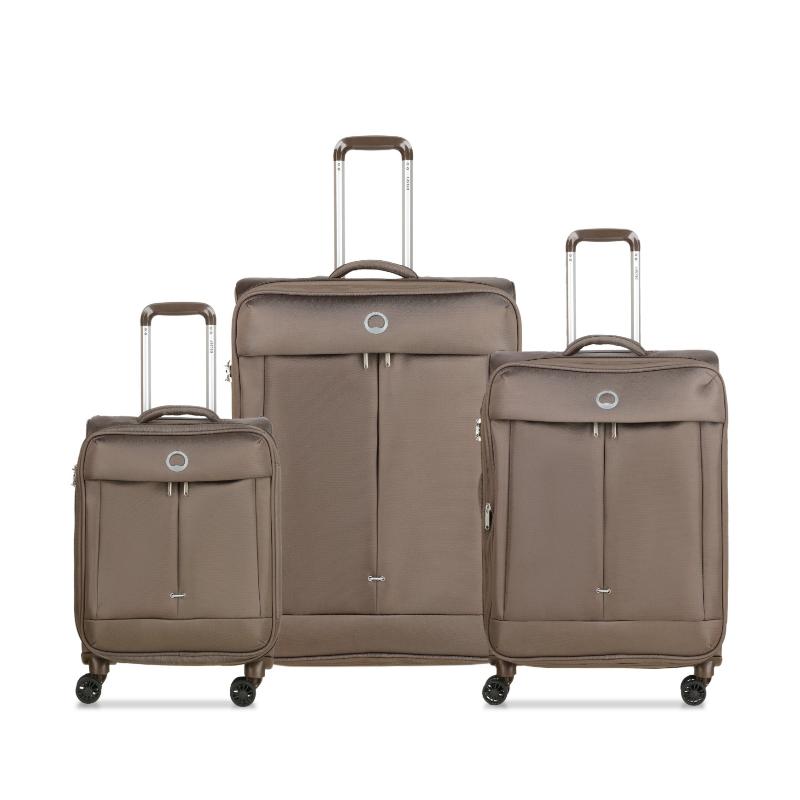 Delsey 3 Pcs Luggage Set Chestnut