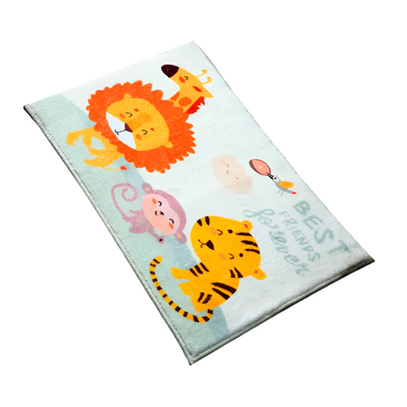 Kids Anti-Slip Door Mat Lion