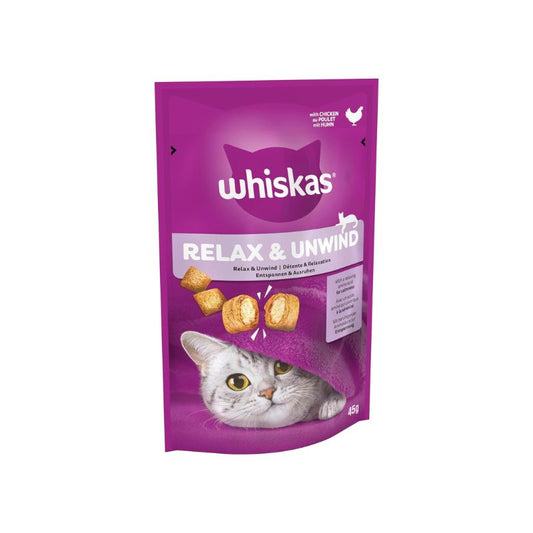 Whiskas Relax & Unwind Chick Treat 45gm