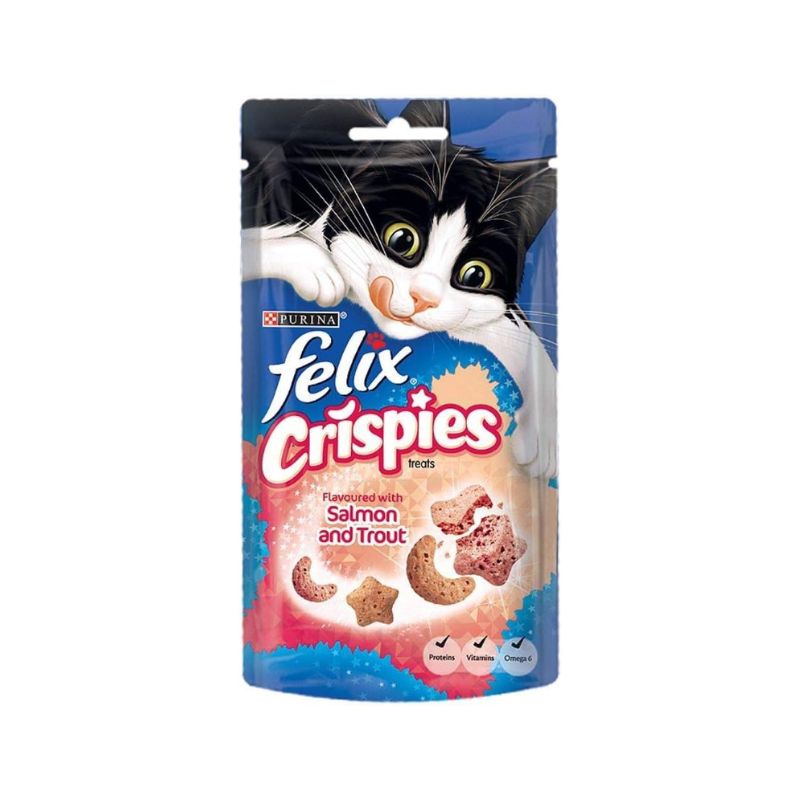 Felix Goody Bag Crispies Salmon Trout 45gm