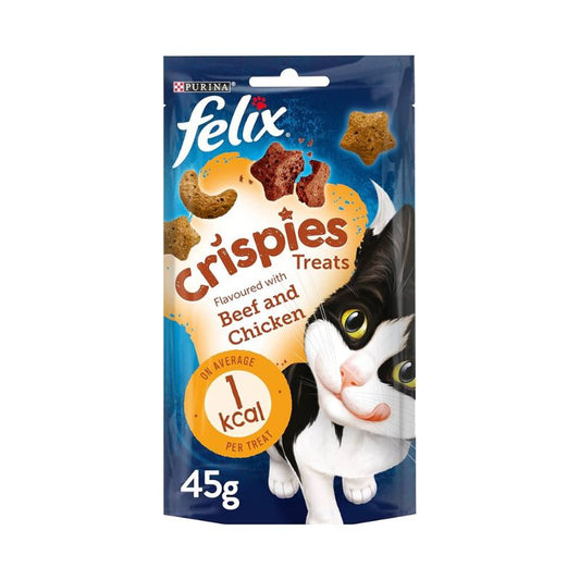 Felix Goody Bag Crispies Beef Chicken 45gm