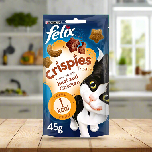 Felix Goody Bag Crispies Beef Chicken 45gm