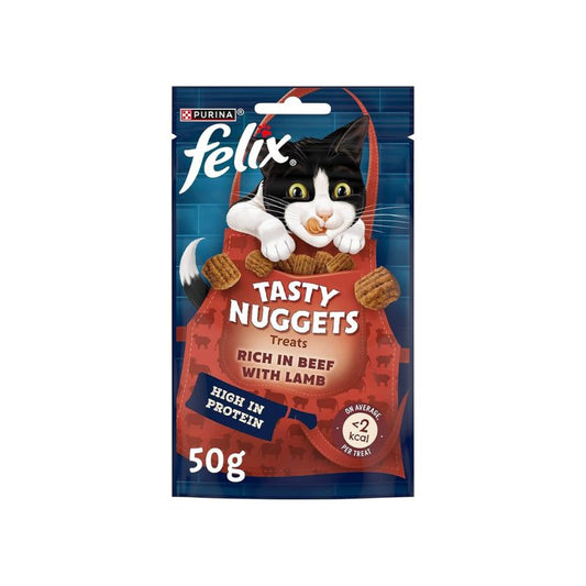 Felix Goody Bag Nuggets Beef Lamb 50gm