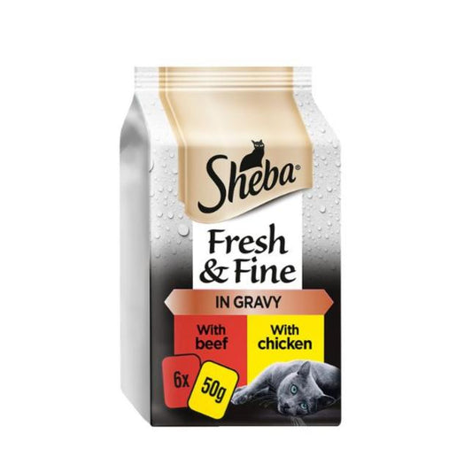 Sheba Collection Beef Chick 50gm (Pack of 6)