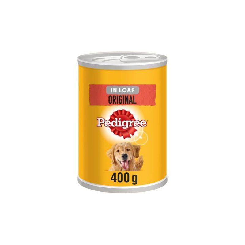 Pedigree Tin Original Loaf 400gm (Pack of 12)