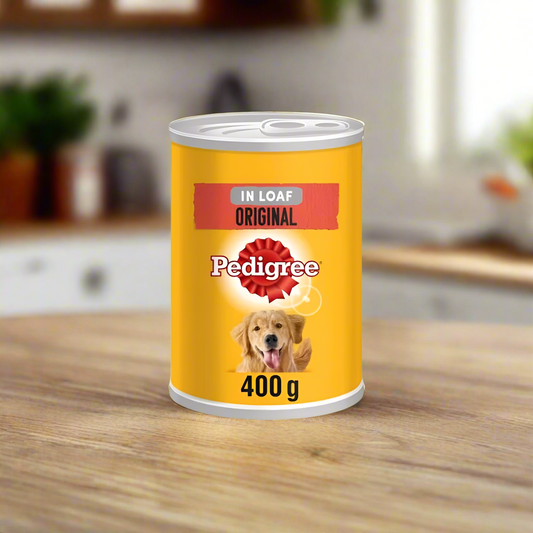 Pedigree Tin Original Loaf 400gm (Pack of 12)