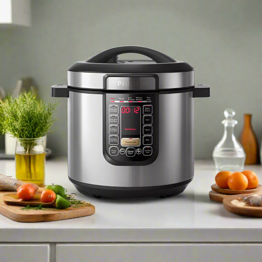 Philips All-in-One 6 Litre Cooker with Extra Stainless Steel Bowl