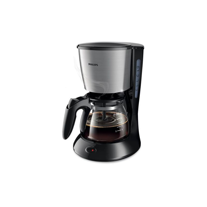 Philips Drip Coffee Maker 1000W Silver Black