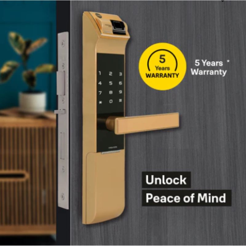 Yale Biometric Smart Lock Gold