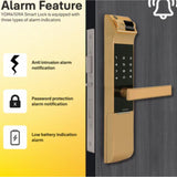 Yale Biometric Smart Lock Gold