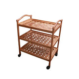 3 Tier Trolley Mat Double Handle