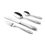 Elegant Flower Cutlery Set of 24pcs