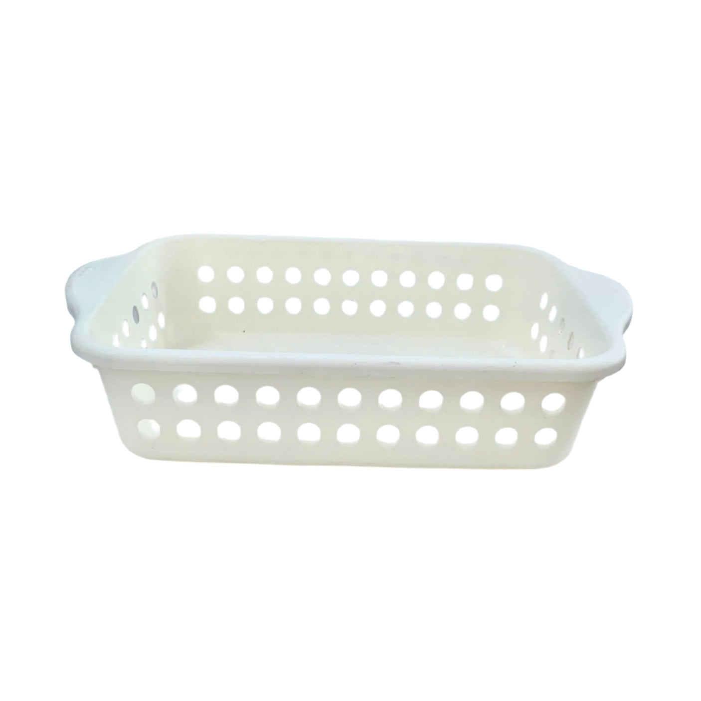 Fruit Basket Plastic white