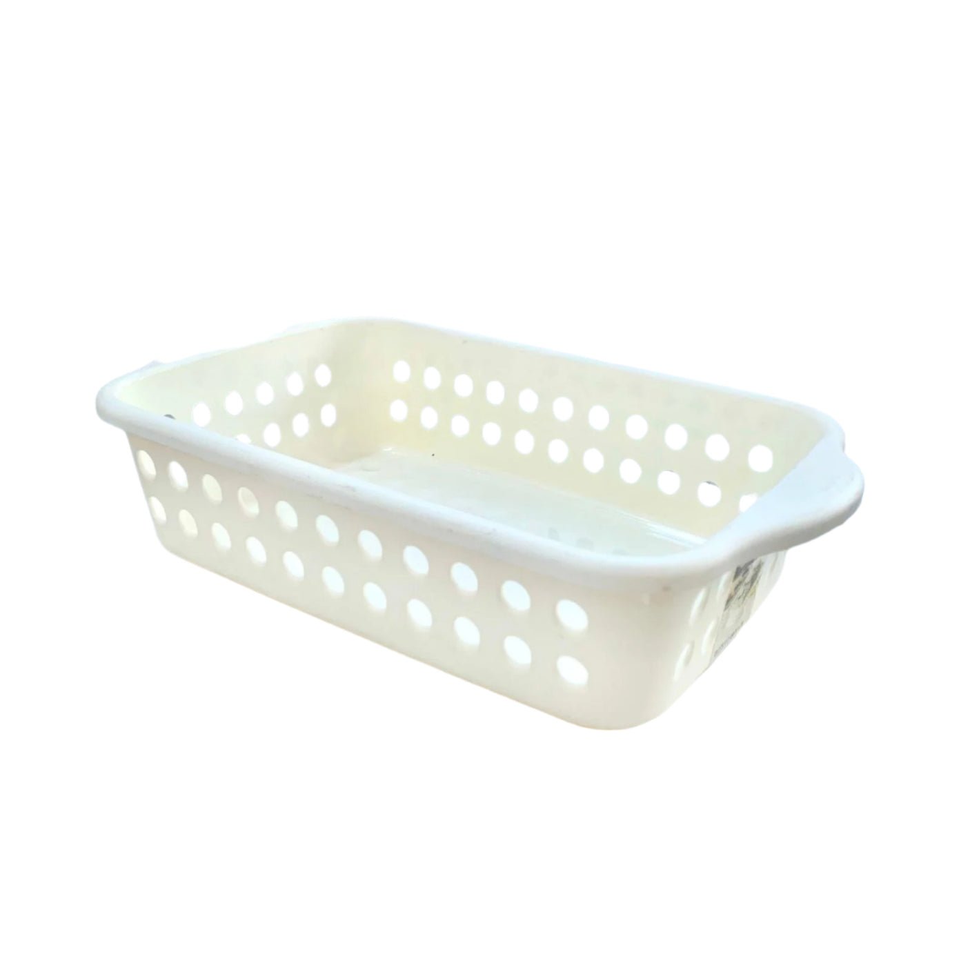 Fruit Basket Plastic white