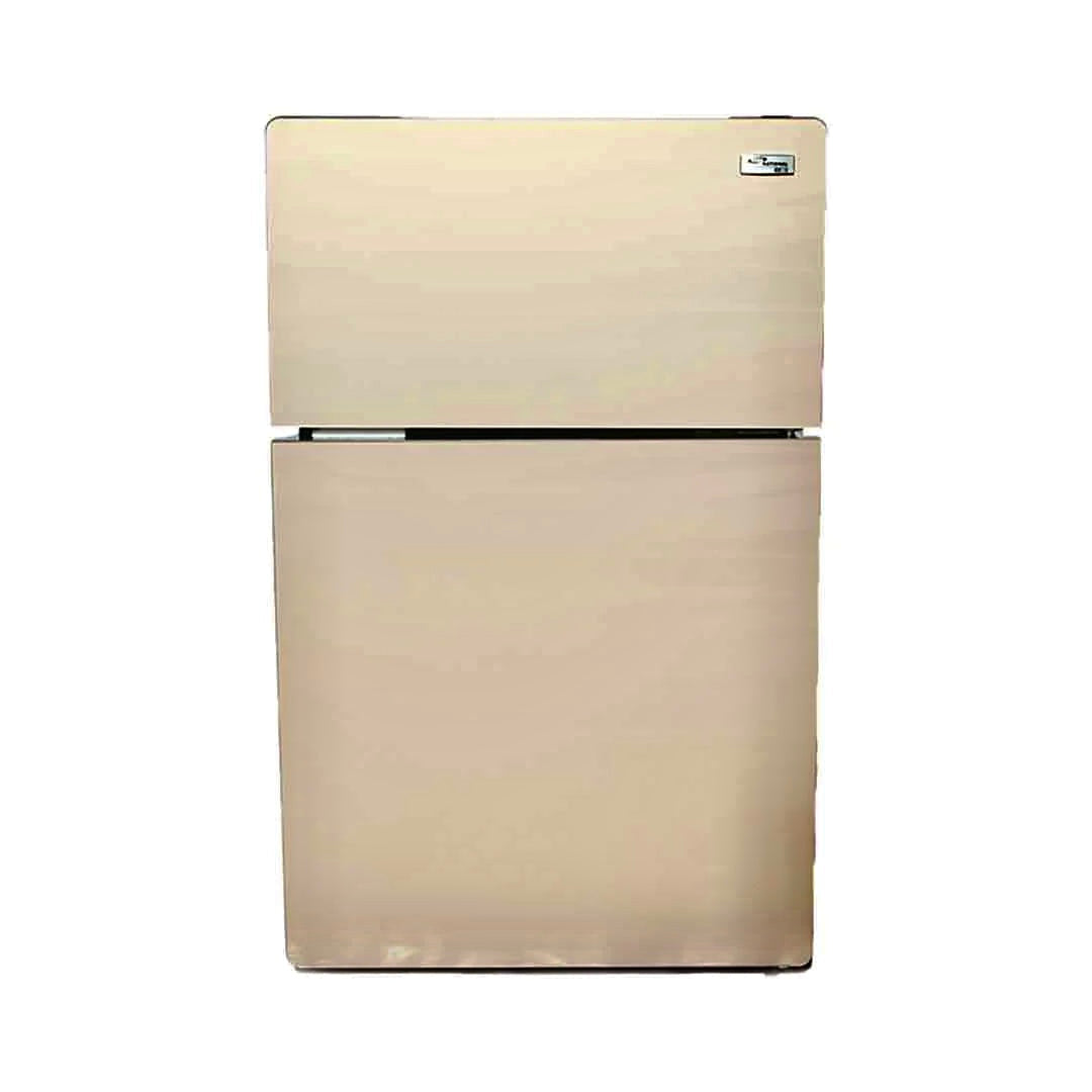 Double Glass Door Refrigerator Champagne