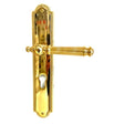 Door Handle on Plate Veronica Gold