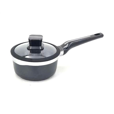 Saucepan Black Silver 16cm