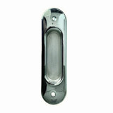 Sliding Handle Oval Chrome