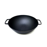 Cast Iron Wok 22cm