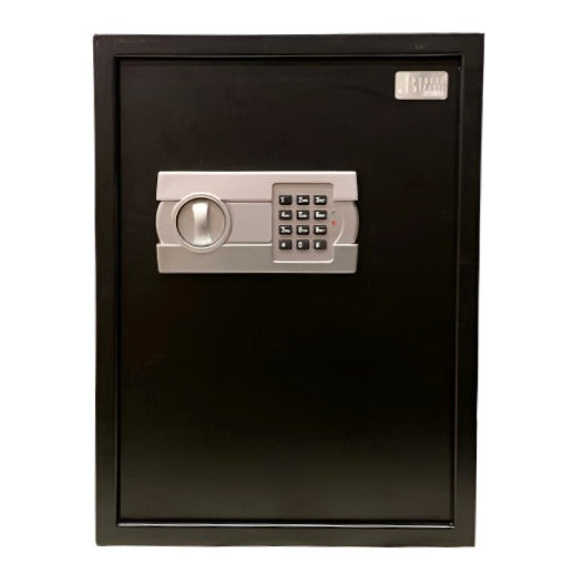 Digital Solid Steel Safe XL Black