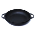 Double Handle Cast Iron Skillet 24cm