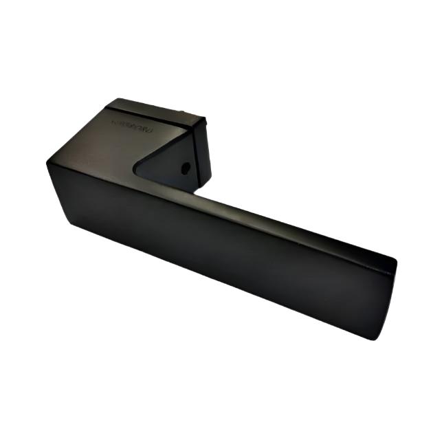 Angelina Door Handle On Rose Black