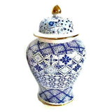 Blue & White Ceramic Vase