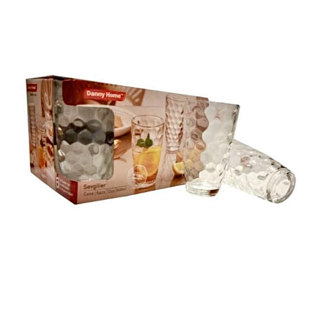 Drinking Long Glass Set 340ml (Set of 6)