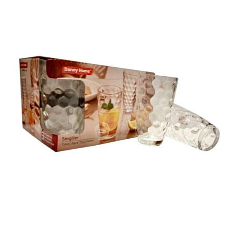 Drinking Long Glass Set 340ml (Set of 6)