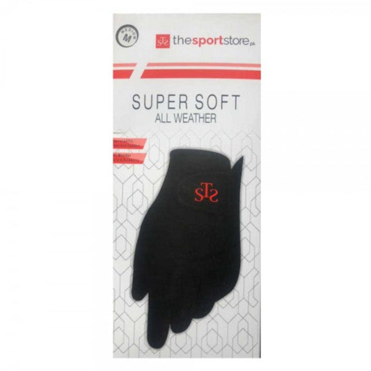  SuperSoft Golf Glove - Black (RH Player)