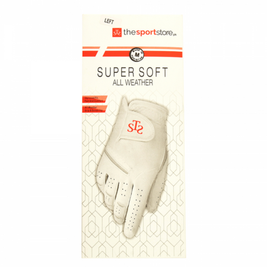  SuperSoft Golf Glove - White (LH Player)