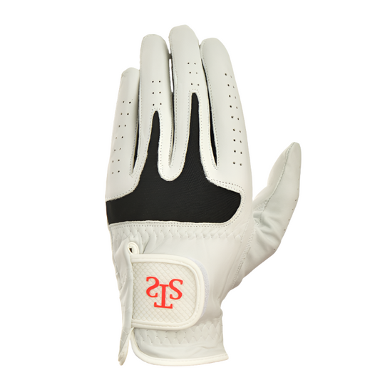  Leather Golf Glove - White (RH Player)